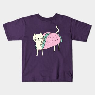 Taco Kitty Kids T-Shirt